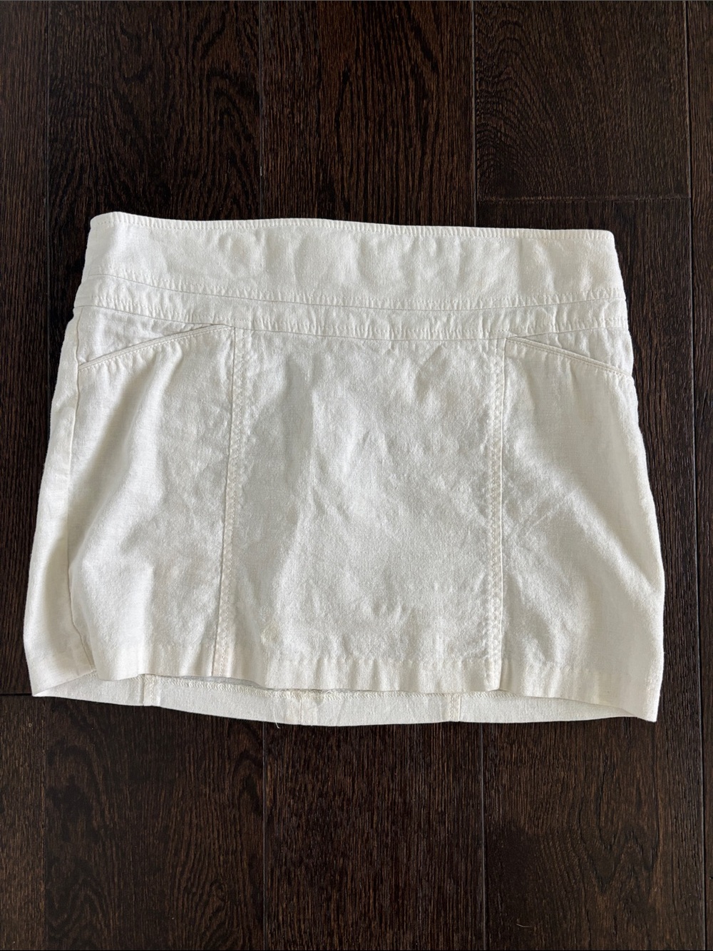 Linen Mini Skirt